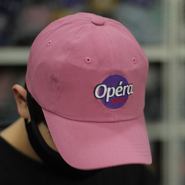 오페라 볼캡 핑크