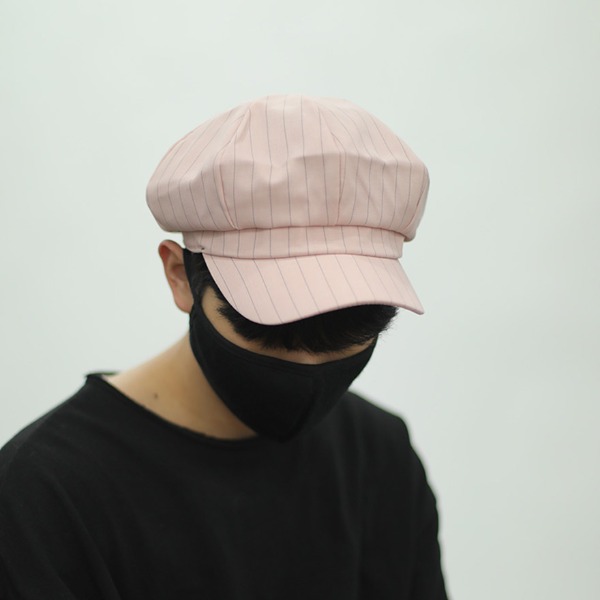 심플라인 뉴스보이캡 핑크