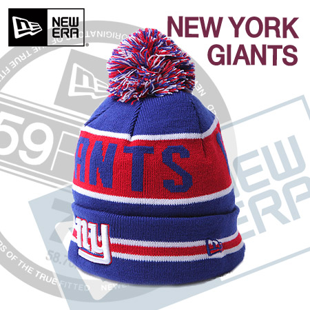 [NEWERA] NFL NEW YORK GIANTS 뉴에라 털모자 # BLUE/RED