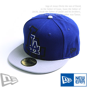 [NEWERA] 뉴에라 59FIFTY MLB LA Dodgers 엘에이 다저스 two-tone # DARK BLUE / GRAY